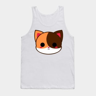 Cute Calico Cat Tank Top